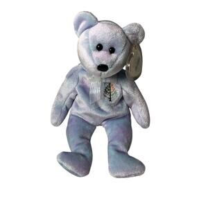 Ty Beanie Baby 'ISSY' BEAR Four Seasons Hotel 2001 Los Angeles With Tag Retired